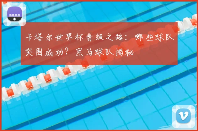 卡塔尔世界杯晋级之路：哪些球队突围成功？黑马球队揭秘